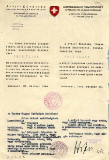 Üvegház Carl Lutz emlékszoba – 2. kép